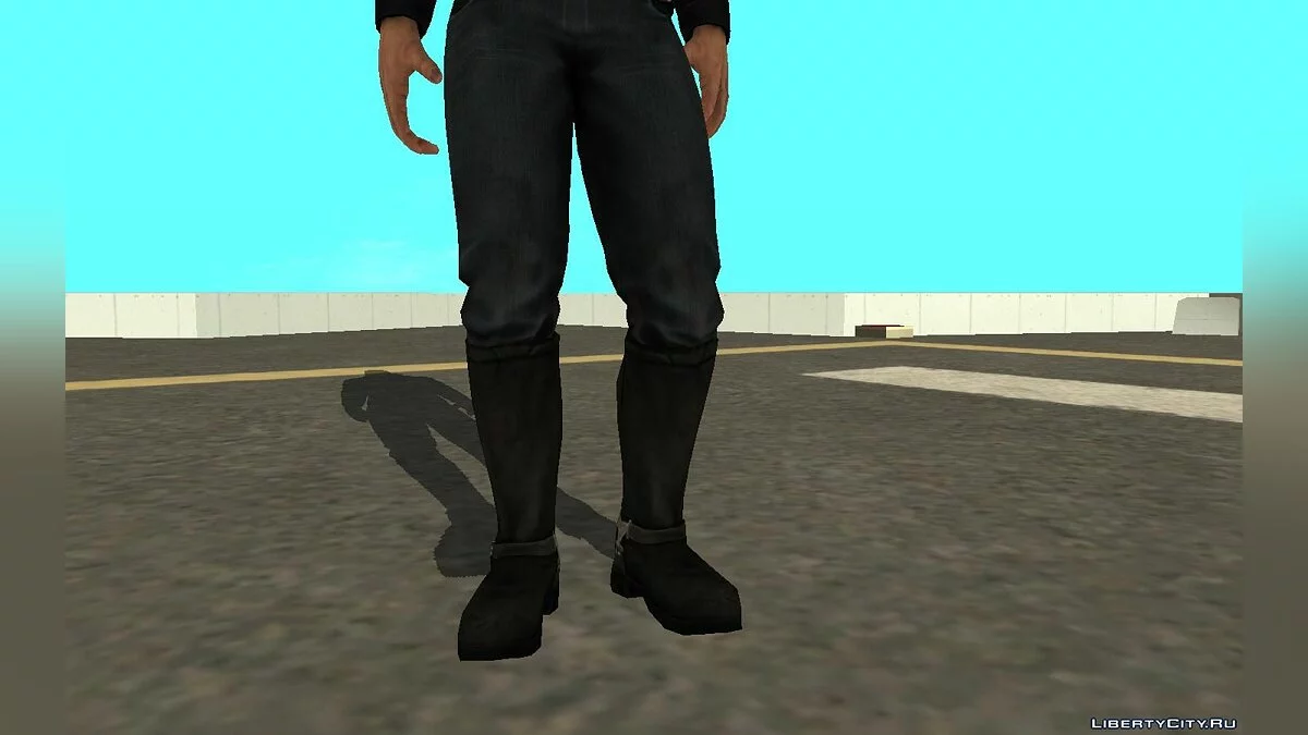 Халк Хоган (отступник) из игры WWE Immortals / GTA San Andreas