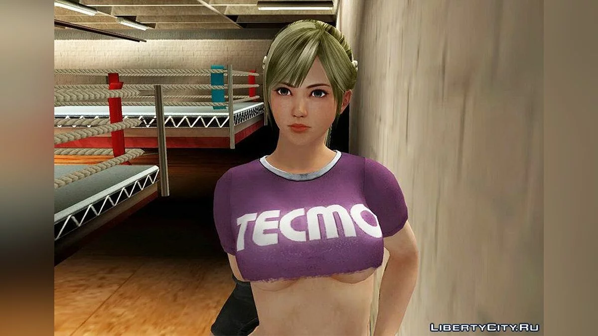 Кокоро в леггинсах из Dead or Alive 5 / GTA San Andreas
