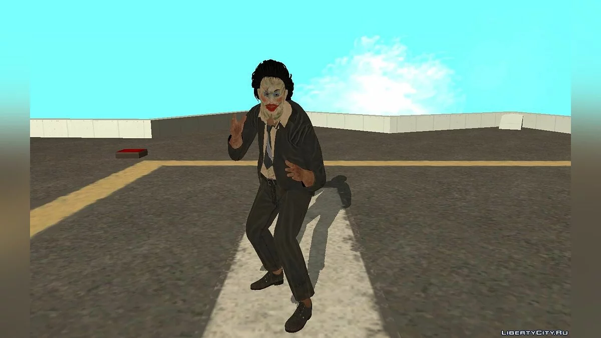 Кожаное лицо из игры Мортал Комбат / GTA San Andreas