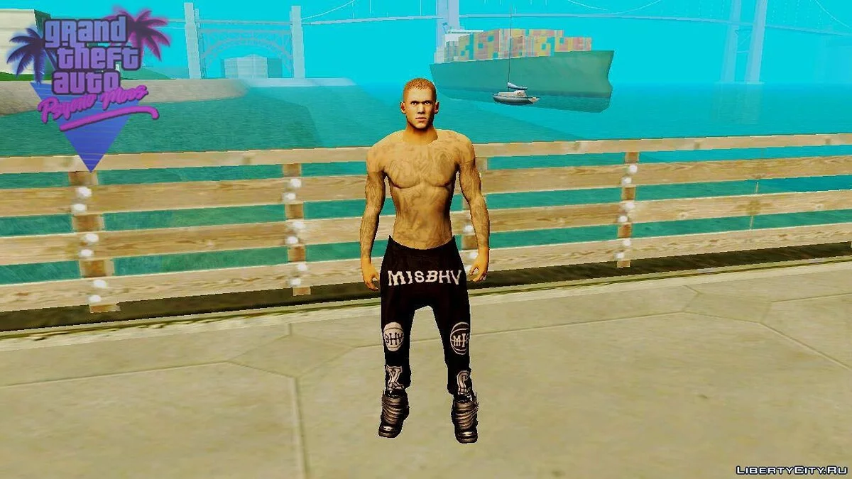 Майкл Скофилд в одежде SWAG / GTA San Andreas