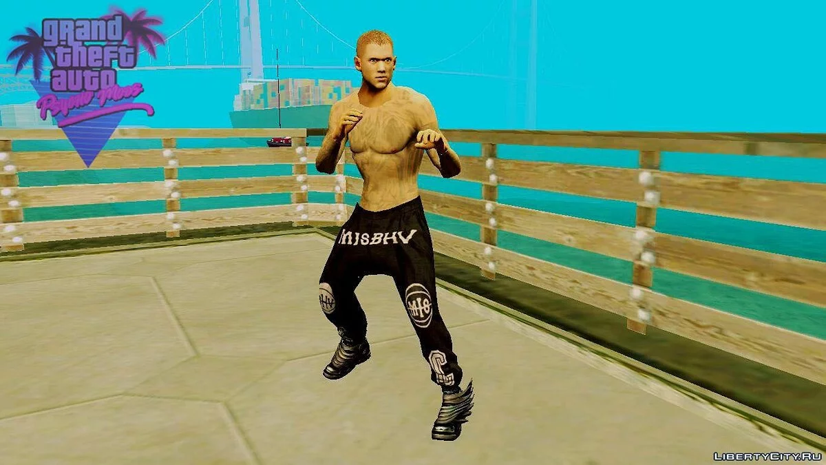 Майкл Скофилд в одежде SWAG / GTA San Andreas