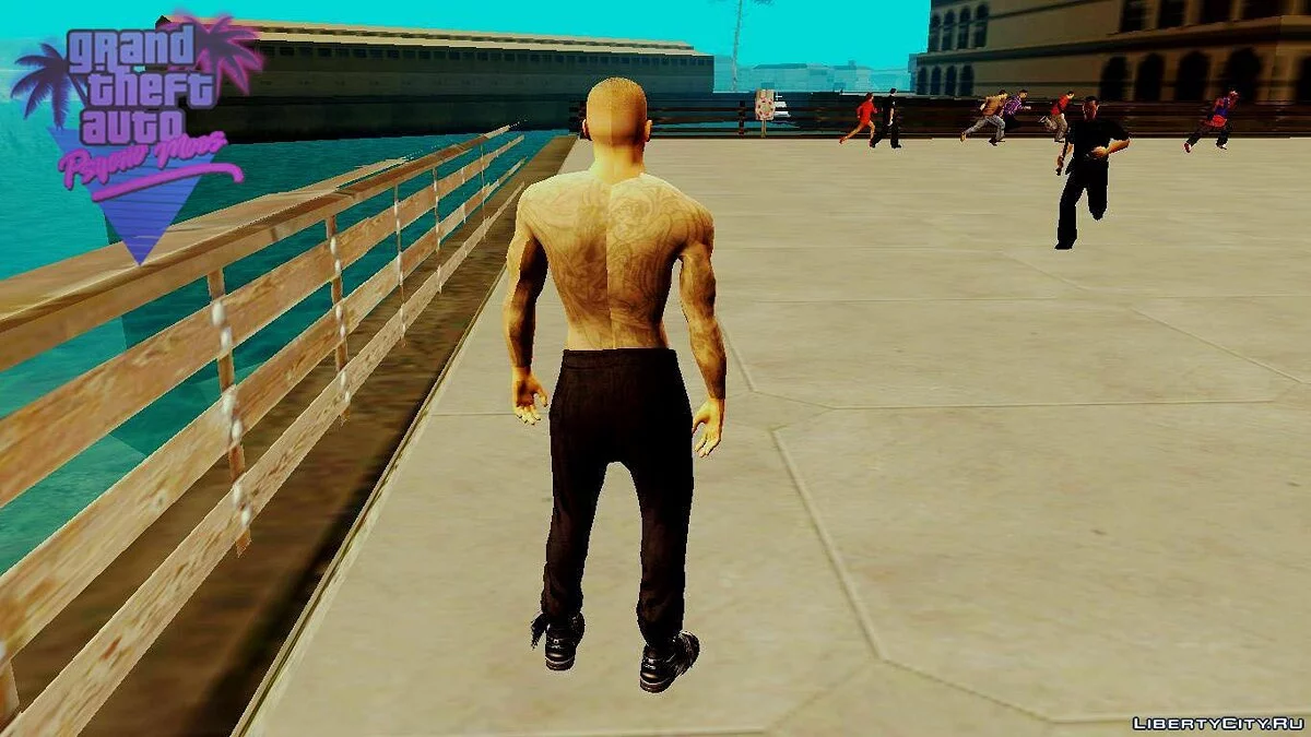 Майкл Скофилд в одежде SWAG / GTA San Andreas