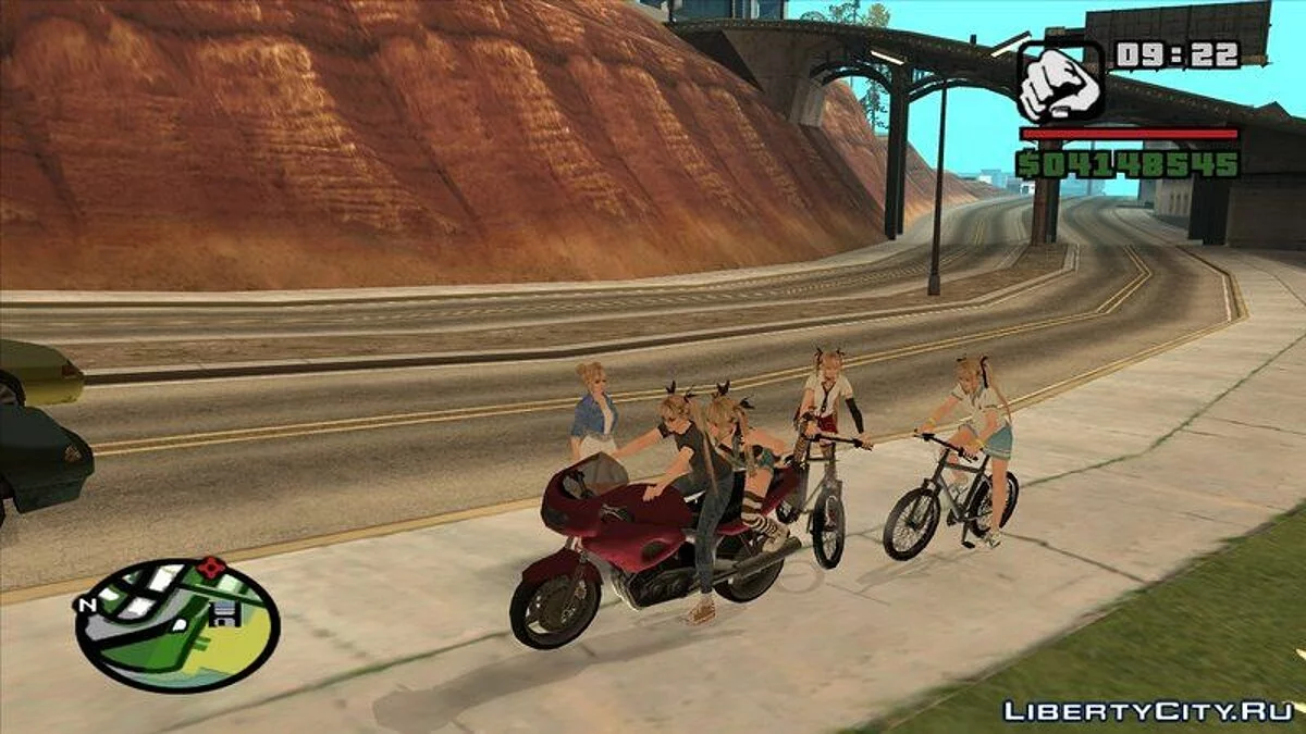 Новые девушки для CJ / GTA San Andreas