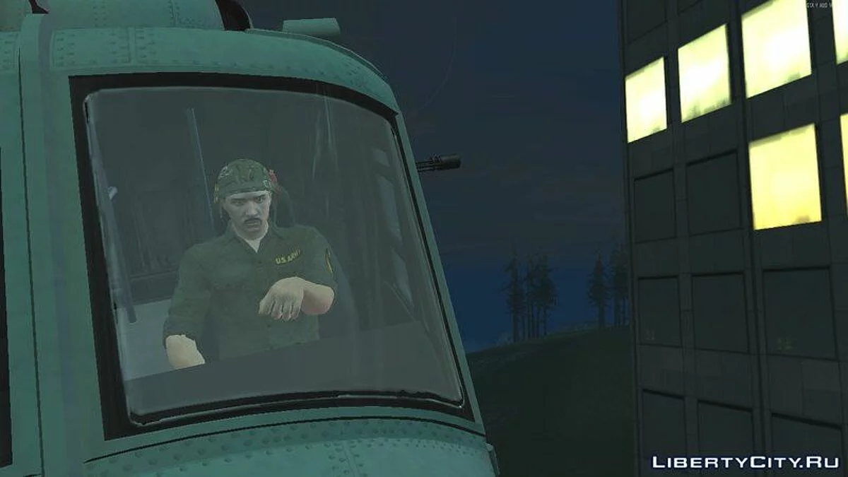 рандомный скин из GTA Online #30 - Вьетнамский солдат / GTA San Andreas