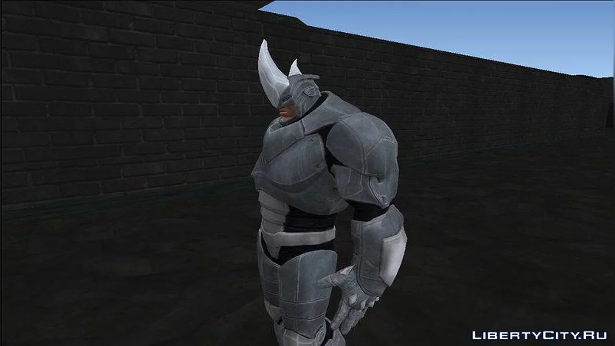Рино из игры Marvel Strike Force / GTA San Andreas