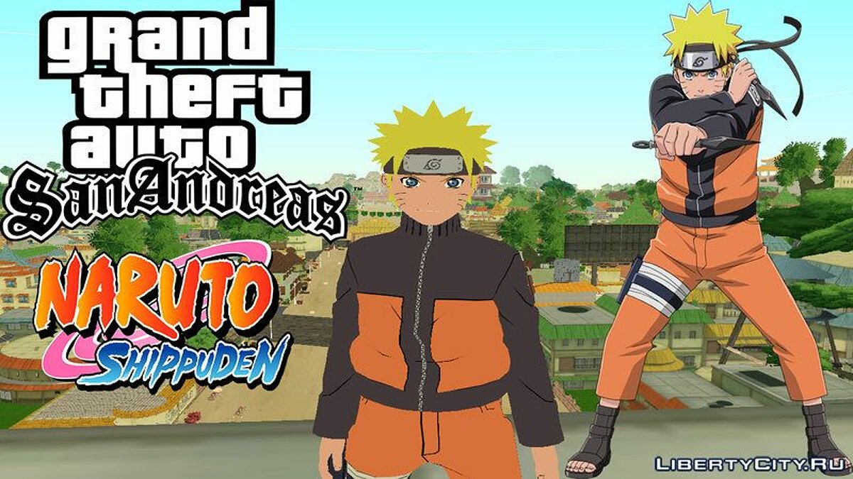 Замена naruto.dff в GTA San Andreas (6 файлов) / Файлы отсортированы по  скачиваниям в порядке возрастания