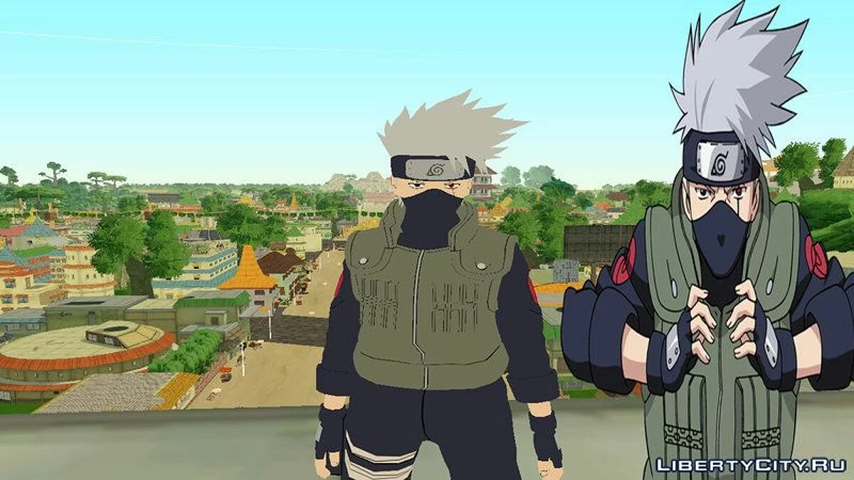 Сборник скинов Naruto Shippuden / GTA San Andreas