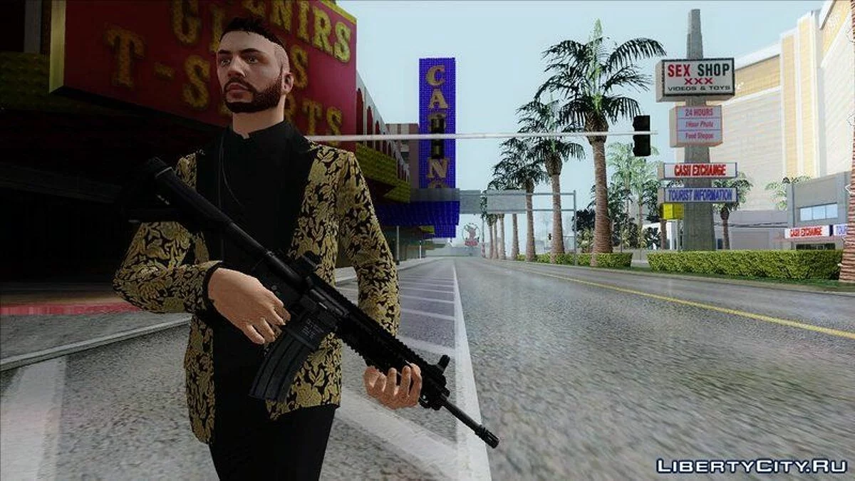 Скин пак из GTA 5 (Diamond Casino & Resort DLC) / GTA San Andreas