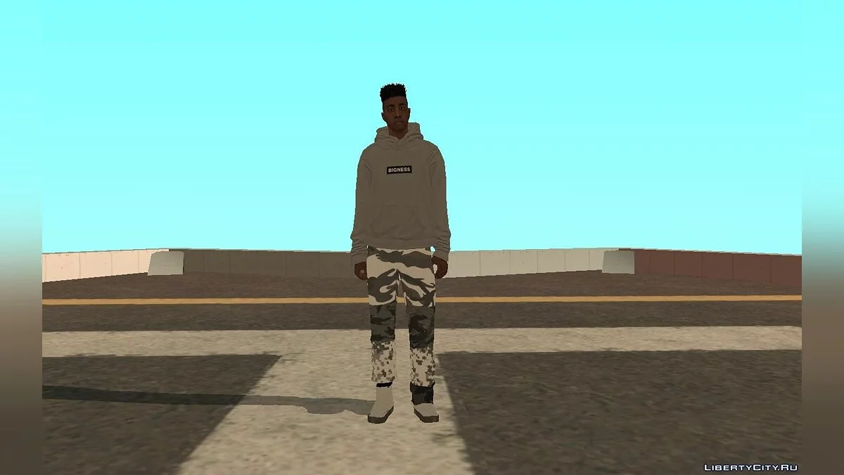 Скин рандом #111 (рэпер) / GTA San Andreas