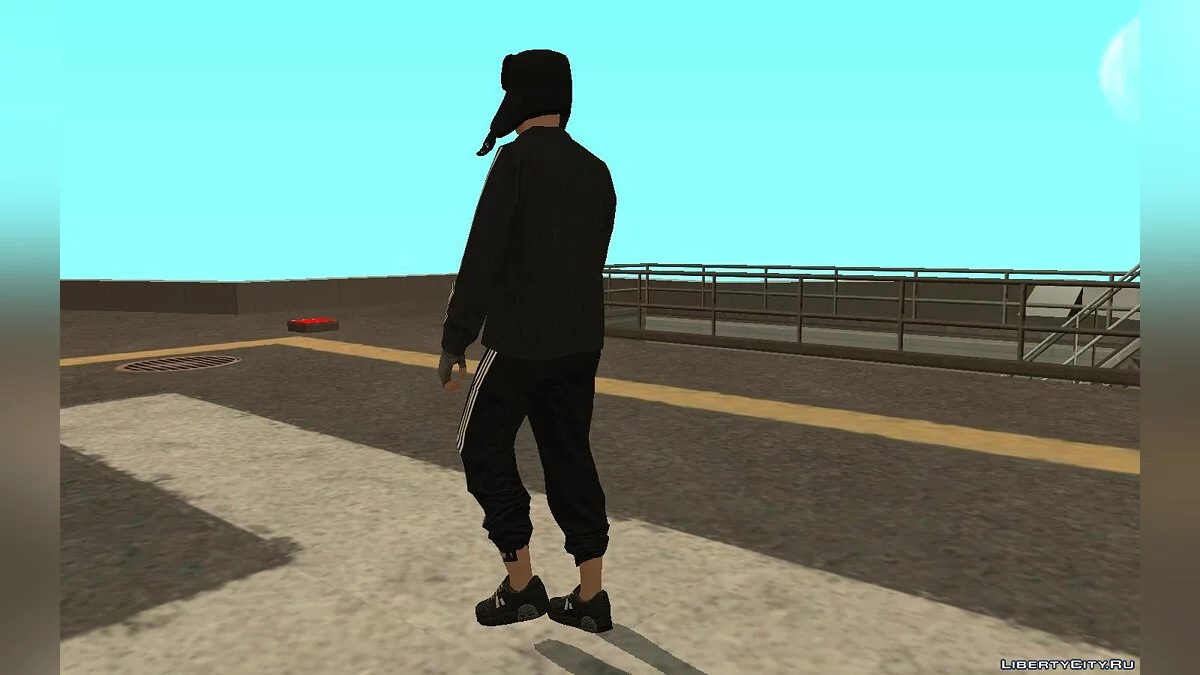 Скин рандом #115 - Стереотипный русский / GTA San Andreas