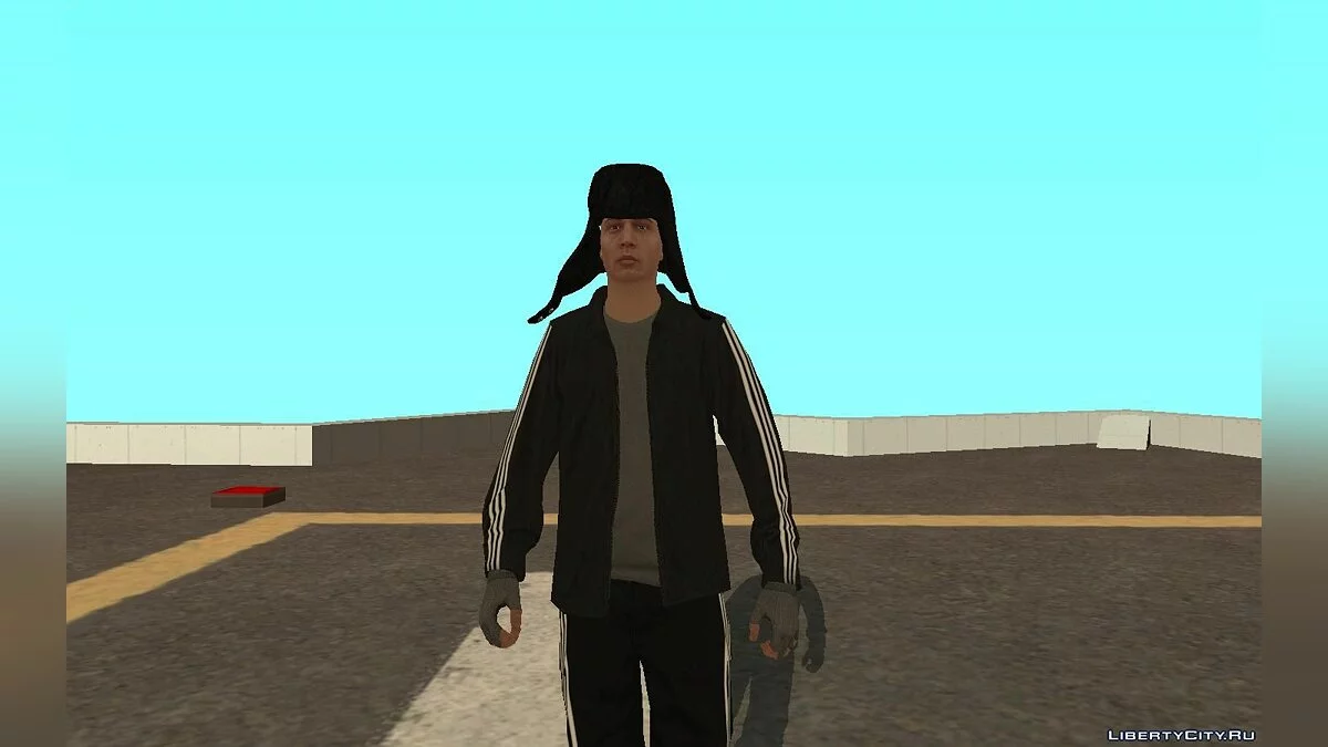 Скин рандом #115 - Стереотипный русский / GTA San Andreas