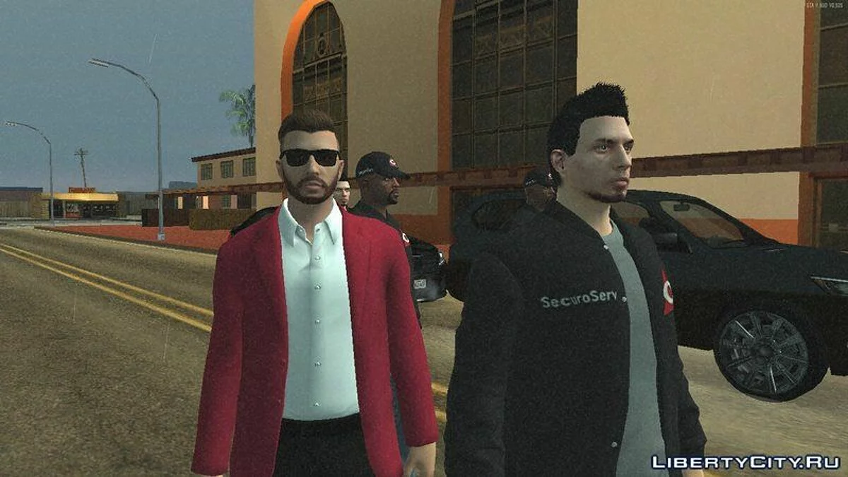 Скинпак из GTA Online #8 - Телохранители / GTA San Andreas
