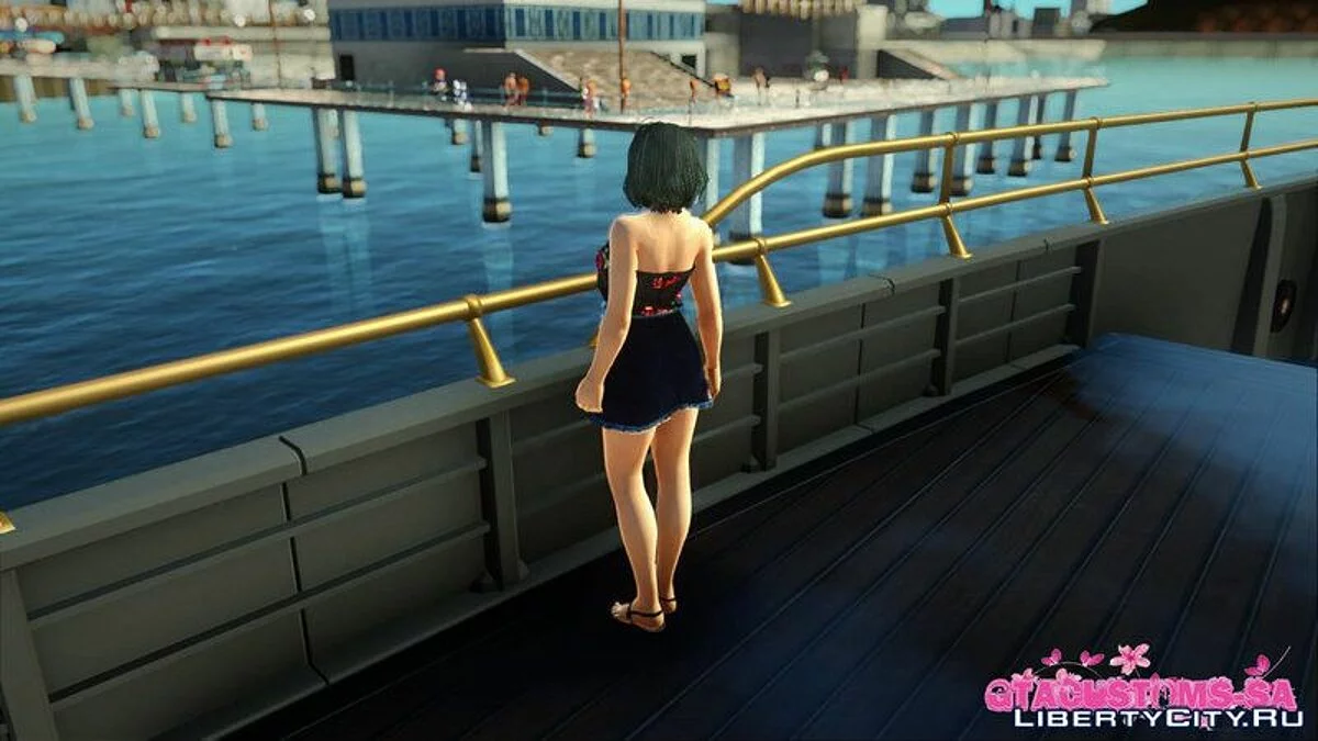Тамаки в повседневной одежде v11 / GTA San Andreas