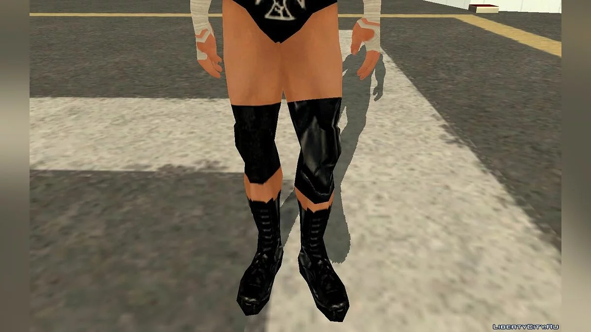 Трипл Эйч из игры WWE RAW (2002) / GTA San Andreas