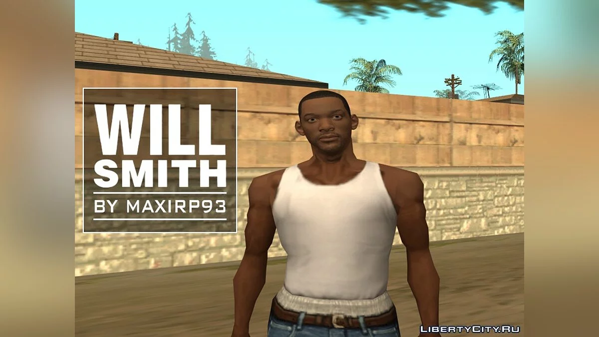Уилл Смит вместо Сиджея / GTA San Andreas