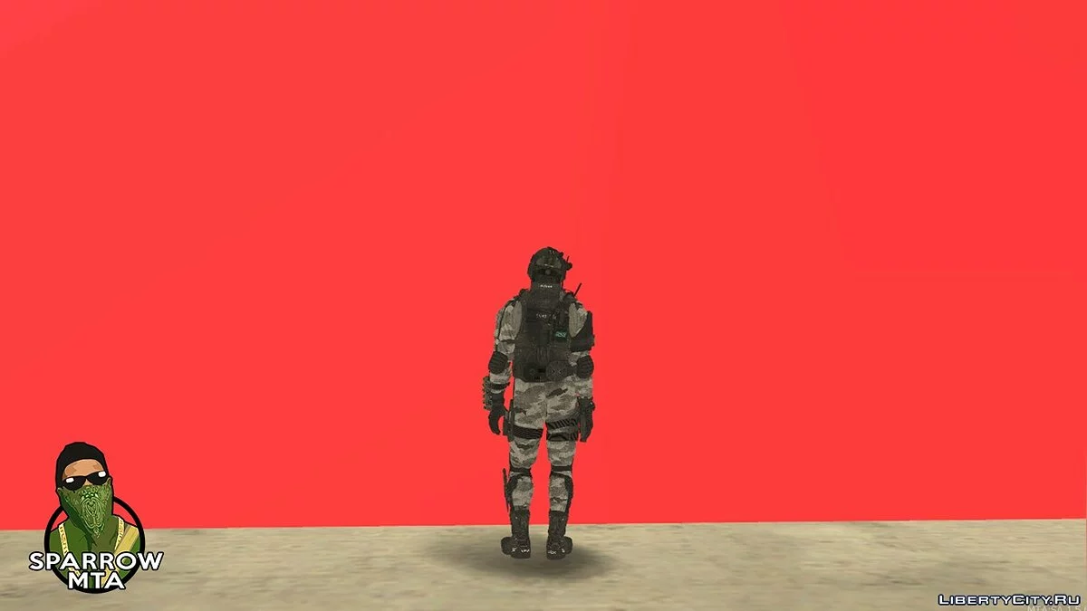 Военный оперативник для MTA SA / GTA San Andreas