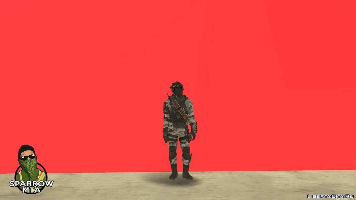 Военный оперативник для MTA SA / GTA San Andreas