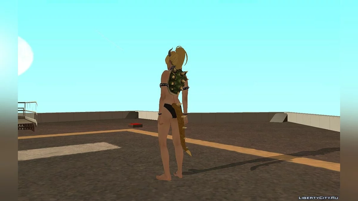Женский скин в стиле Боузетты из GTA Online / GTA San Andreas
