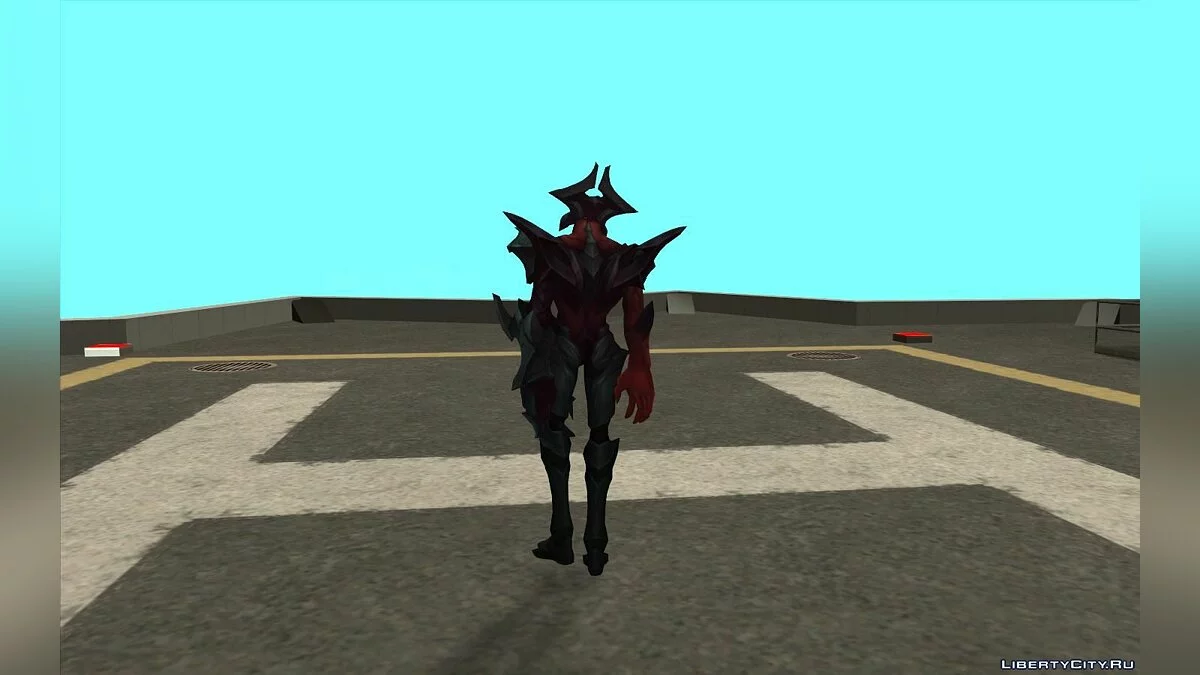 Aatrox из игры Лига Легенд / GTA San Andreas
