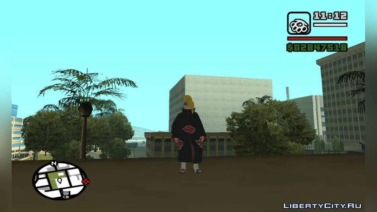 Дейдара из аниме "Наруто" / GTA San Andreas