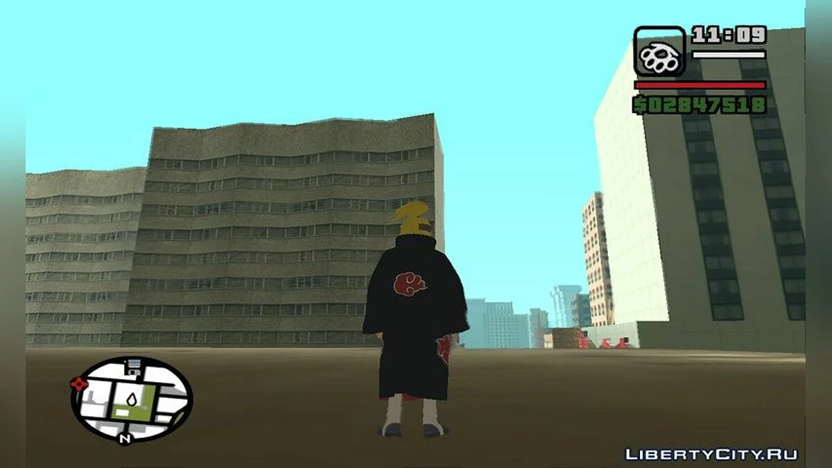 Дейдара из аниме "Наруто" / GTA San Andreas