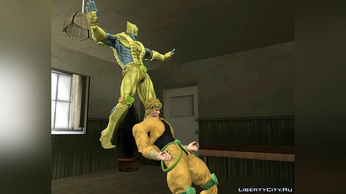 Дио из игры Jump Force  / GTA San Andreas
