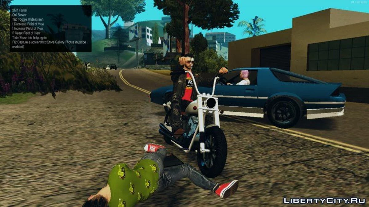 GTAMEN'S - персонаж из GTA Online / GTA San Andreas