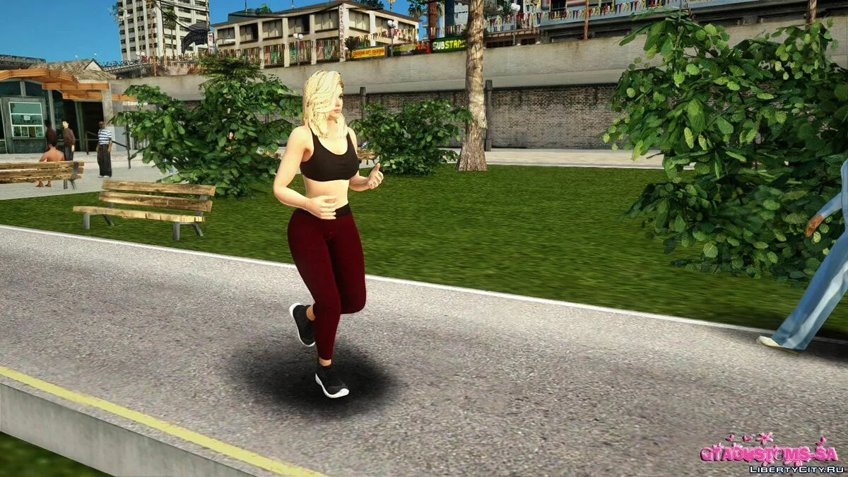 Helena Douglas Casual v13 / GTA San Andreas