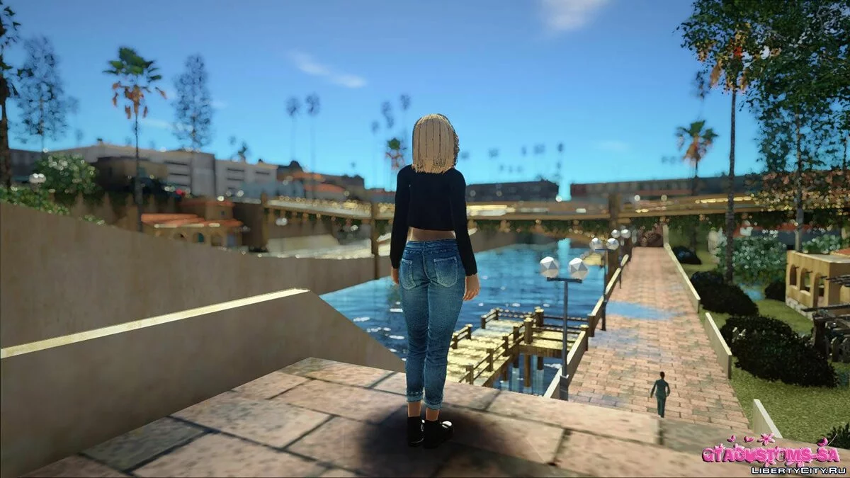 Helena Douglas Casual v14 / GTA San Andreas