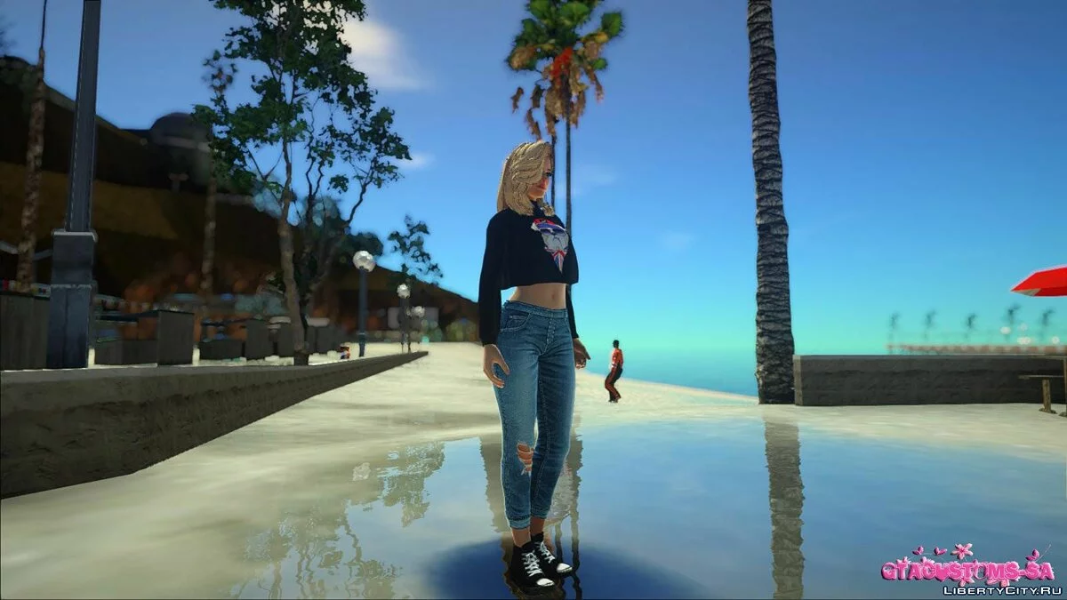 Helena Douglas Casual v14 / GTA San Andreas