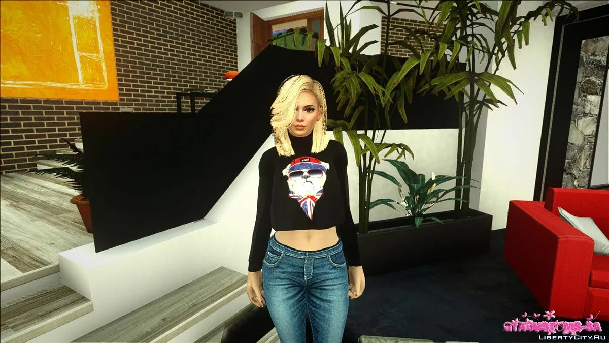 Helena Douglas Casual v14 / GTA San Andreas