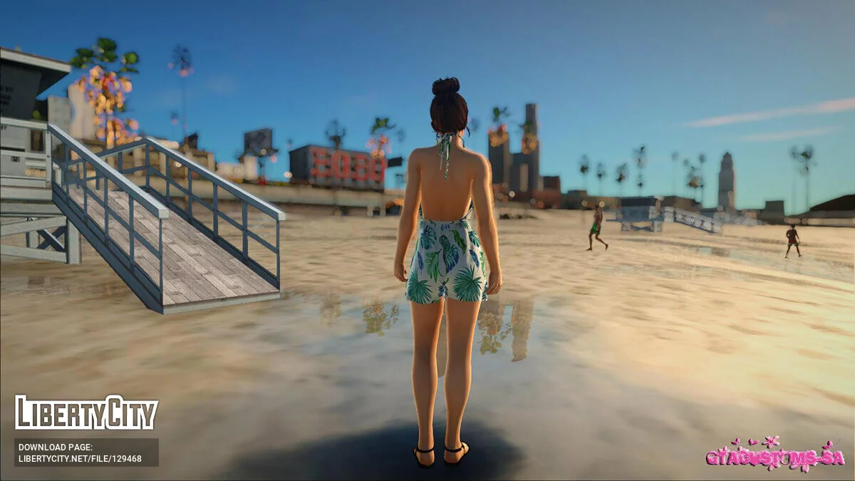 Касуми в летнем платье / GTA San Andreas