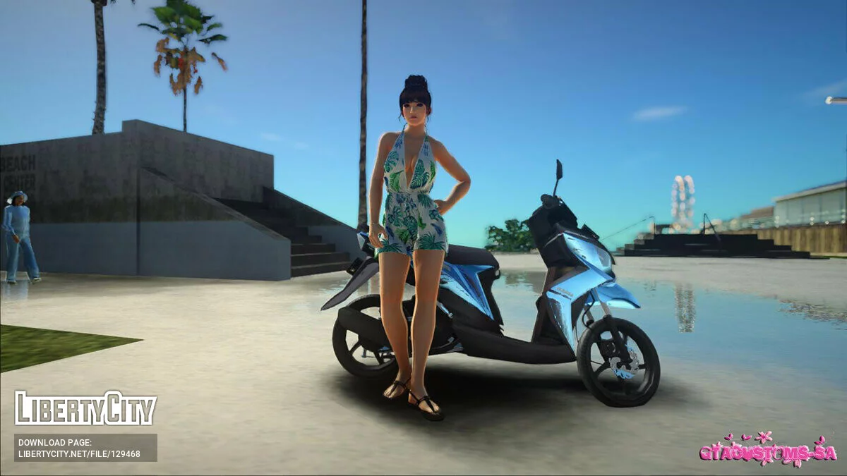 Касуми в летнем платье / GTA San Andreas