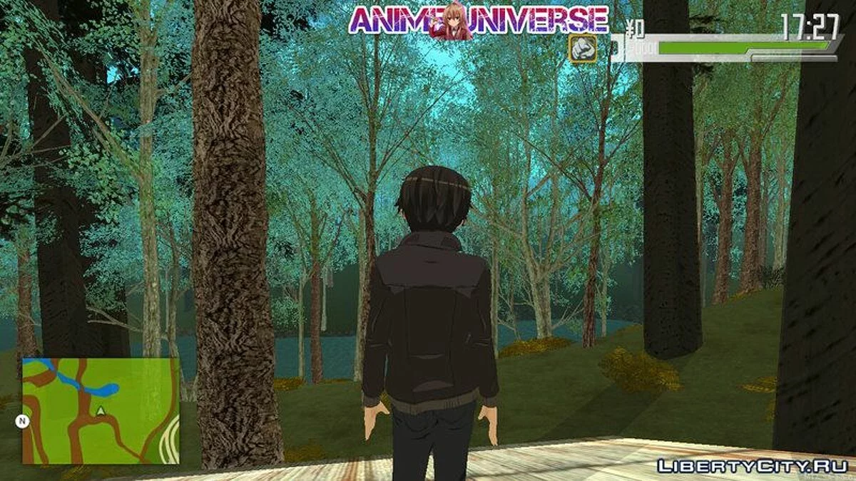 Кирито из игры Gun Gale Online / GTA San Andreas