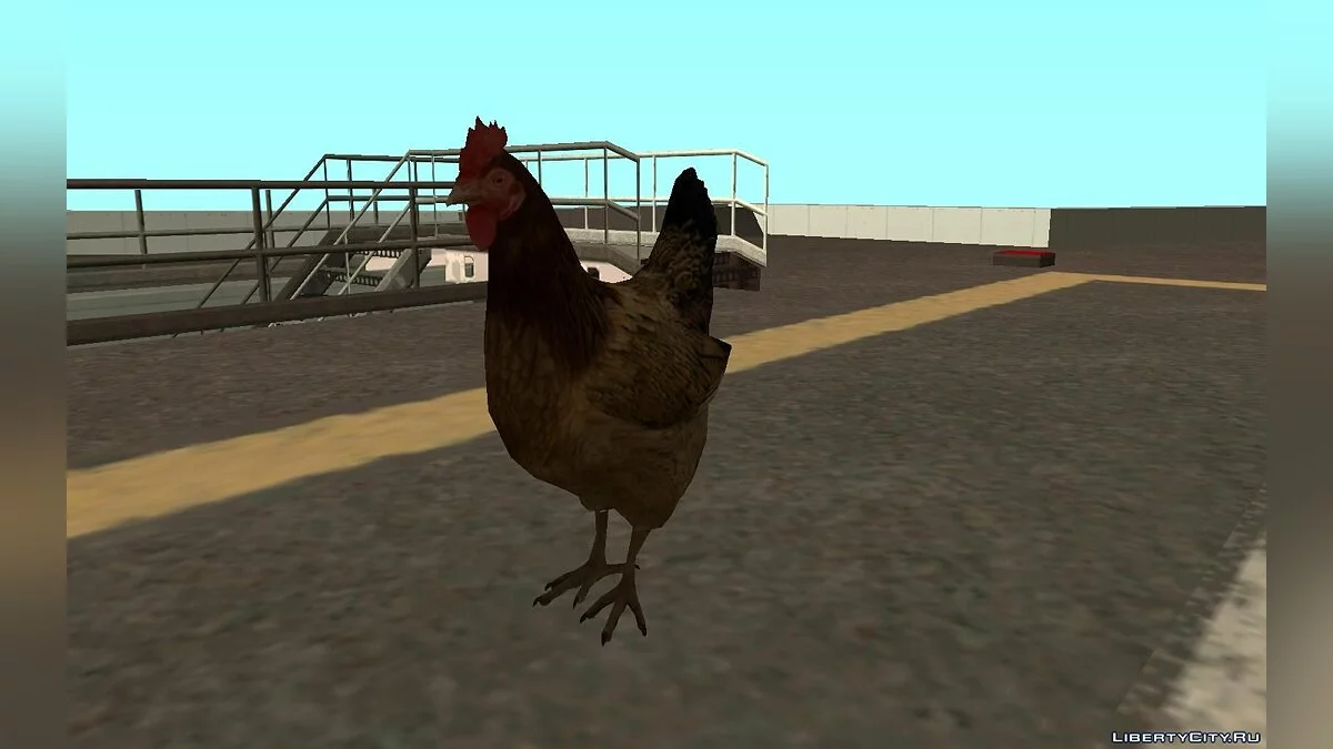 Курица из GTA 5 / GTA San Andreas