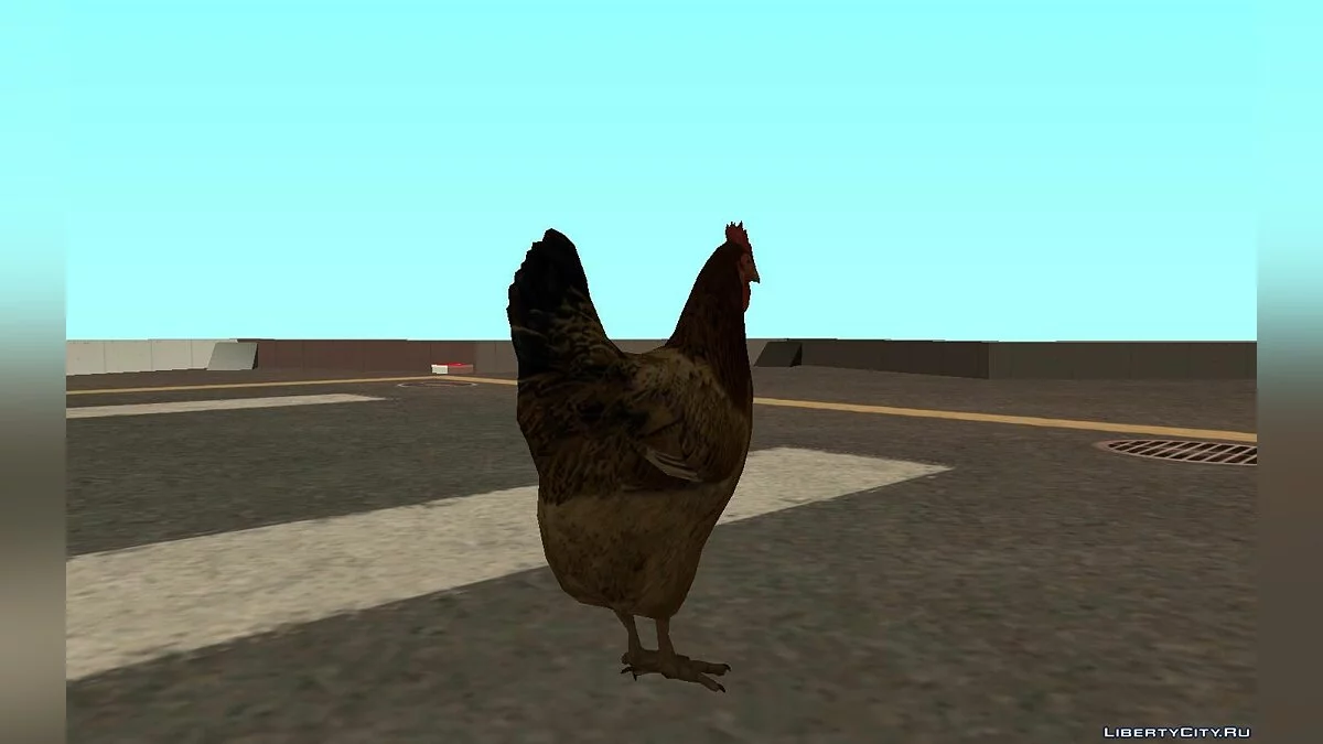 Курица из GTA 5 / GTA San Andreas