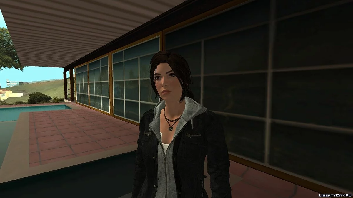 Lara Croft from Rise of the Tomb Raider / GTA San Andreas