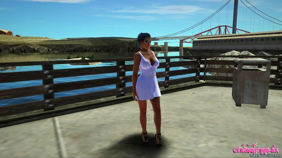 Lisa Hamilton Casual v7 / GTA San Andreas
