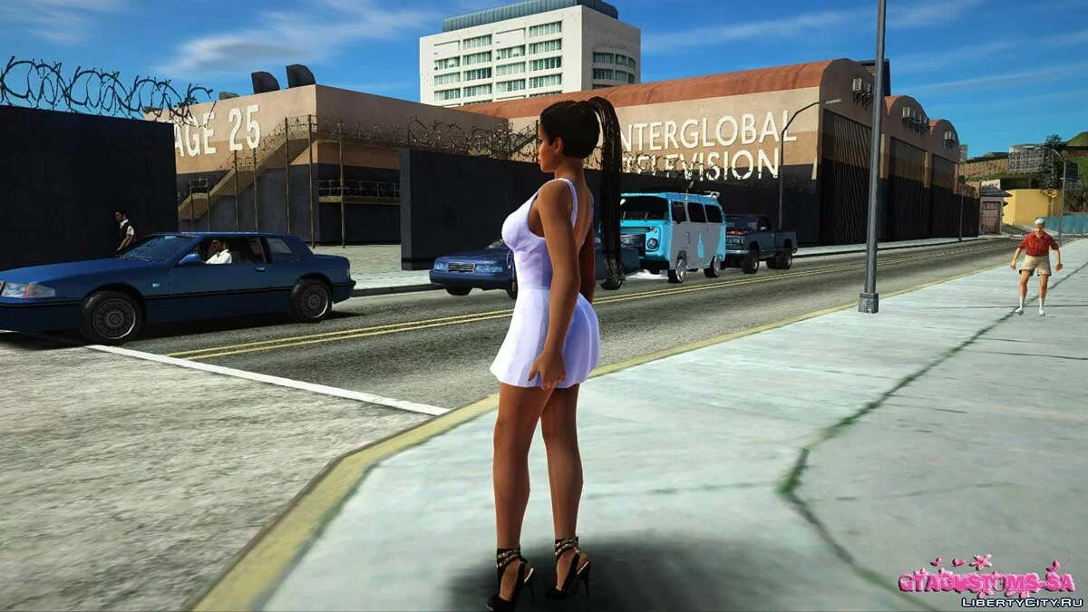 Lisa Hamilton Casual v7 / GTA San Andreas