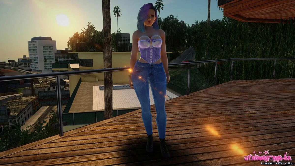 Mai Shiranui Casual v10 / GTA San Andreas