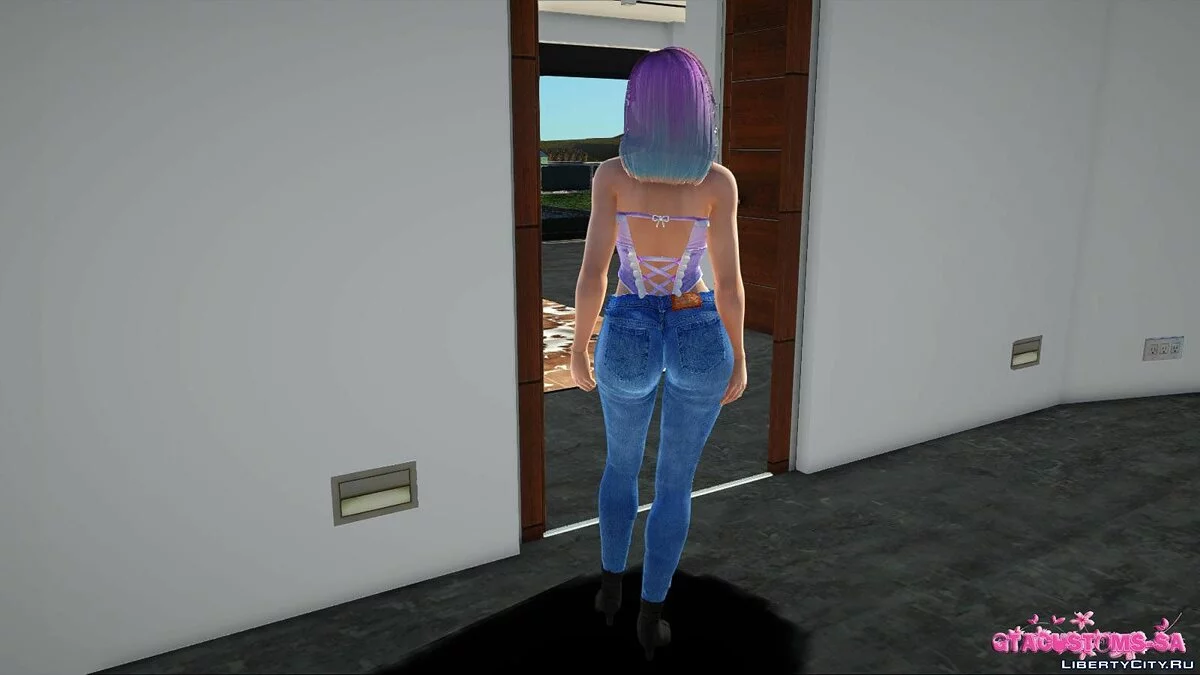 Mai Shiranui Casual v10 / GTA San Andreas