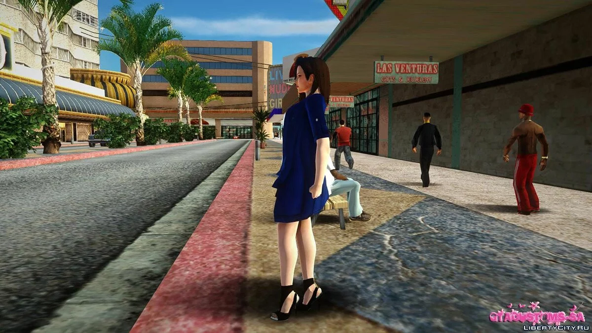Mai Shiranui Casual v11 / GTA San Andreas