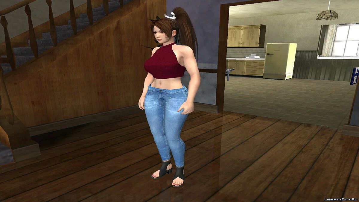 Mai Shiranui Casual v9 / GTA San Andreas