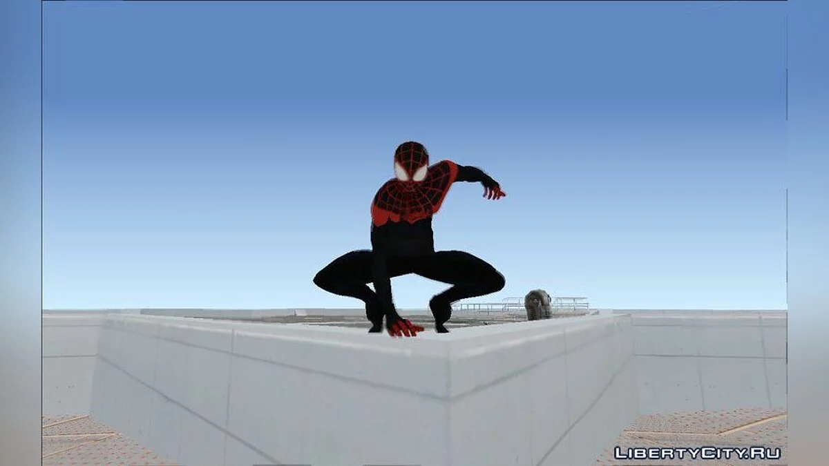 Майлз Моралес из Marvel Ultimate Alliance 3 / GTA San Andreas