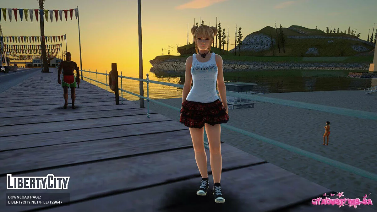 Мэри Роуз в повседневной одежде v9 / GTA San Andreas