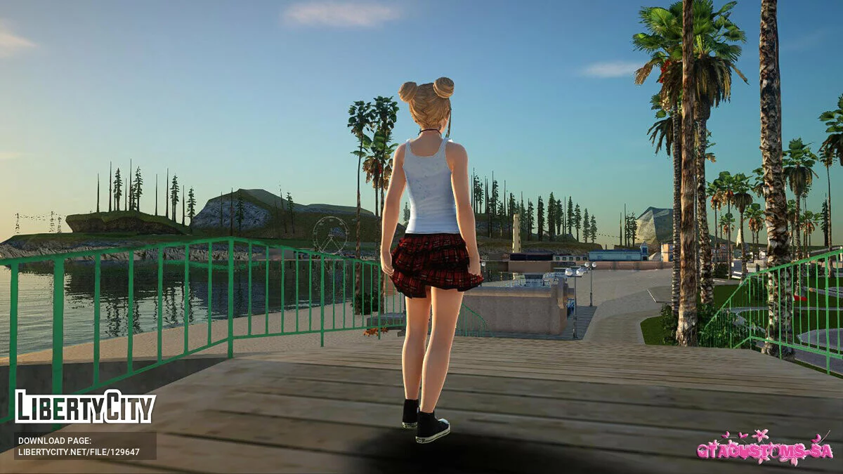 Мэри Роуз в повседневной одежде v9 / GTA San Andreas
