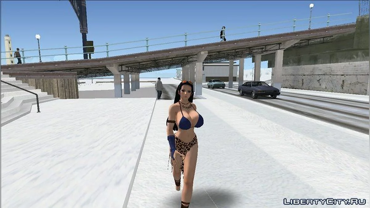 Нико Робин - Девушка из джунглей / GTA San Andreas