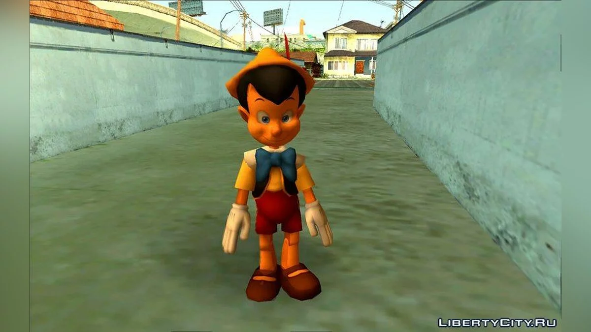 Пинокио - сборник скинов / GTA San Andreas
