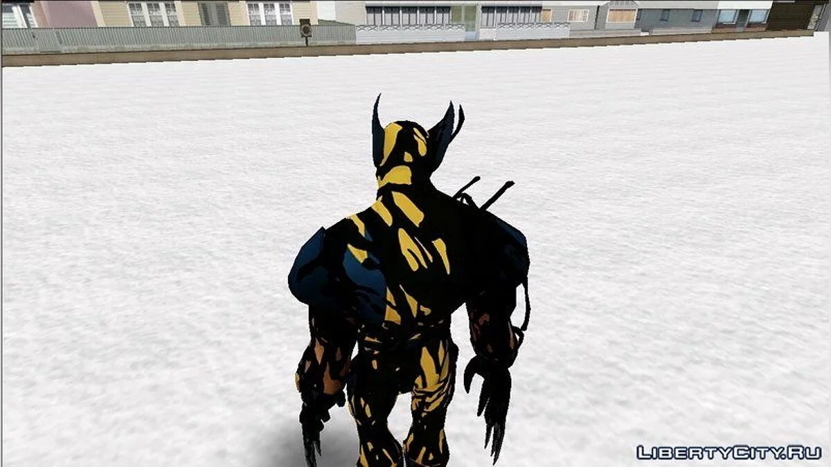 Росомаха из игры Marvel Heroes / GTA San Andreas