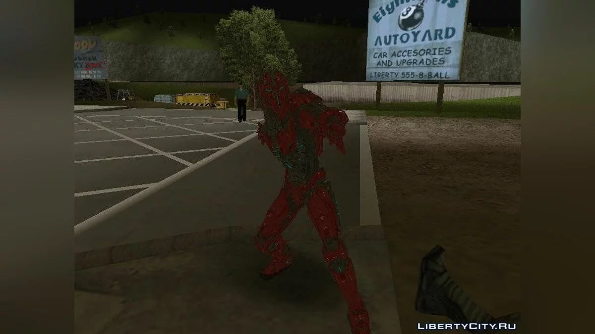 Сектор из Mortal Kombat 11 / GTA San Andreas